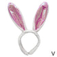 Cute Easter Bunny Ears Headband Women's Plush Lugs Hare Ears Hairband Girl Rabbit Ears Headwear Cosplay Costume Hair Accessories