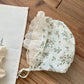 New In: Cute Flower Ruched Fly Sleeve Bodysuits for Newborn Baby Girls 98% Cotton Gift Hat Kids Infant Princess One-pieces 0-24M