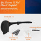 Painless Back Shaver Hair Remover 2 in 1 Facial Hair Trimmer Razor  Foldable Handle Back Hair Removal Men Body Groomer
