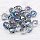 Austria Pear Shape Crystal Faceted Beads 10Mm Assorted Glass Spacer Chandelier Beads for Wedding Diy Necklace Bracelet Earring