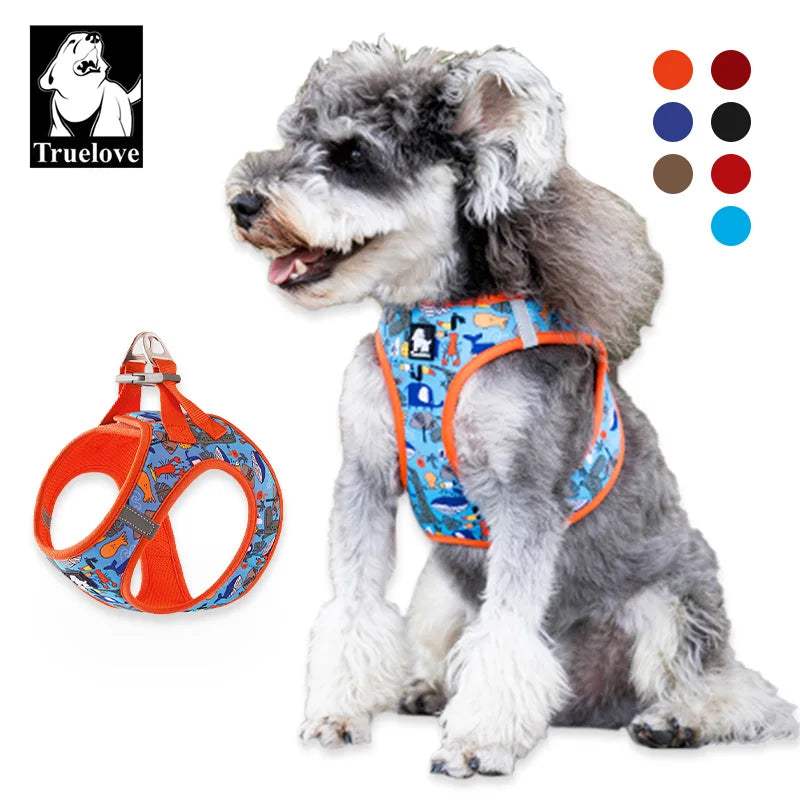 Truelove Step In Pet Harness Lightweight Adjustable Dog Chest Vest Reflective Quick Release For Dogs Walking Outdoor Accessories