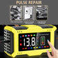 For Lead Acid / Lithium Iron Battery 14.6V/12V 6A 90W EU US Plug Car Battery Charger Pulse Repair 110V/240V Input