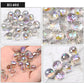 Austria Pear Shape Crystal Faceted Beads 10Mm Assorted Glass Spacer Chandelier Beads for Wedding Diy Necklace Bracelet Earring
