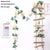 200cm Rose Artificial Flowers Vine LED String Lights For Wedding Garland Home Decor Fake Rose Rattan Hanging Wall Arch Ornament