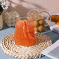 1PC Grape shaped Glass Cup Coffee Milk Juice Cup Suitable for Afternoon Tea Photography Festival Gifts