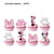 Minnie Mouse Birthday Party Decorate Girls Disposable Tableware Balloon Cups Plates Tablecloth Balloon Baby Shower Party Supply