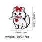 Cute Cat Enamel Pins Cartoon Women's Brooches Men Lapel Pins Badge on Backpack Costume Accessories Animal Jewelry Girls Gifts