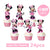 Minnie Mouse Birthday Party Decorate Girls Disposable Tableware Balloon Cups Plates Tablecloth Balloon Baby Shower Party Supply