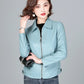 New Women Sheepskin Jacket Spring Autumn 2025 Fashion Casual Long Sleeve Short Zipper Leather Coat Loose Split Leather Outerwear
