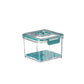 Vacuum Food Storage Container Transparent Fridge Organizer with Drain Net Large Capacity Food Dispenser for Kitchen Storage Box