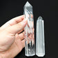 15cm Natural Amethyst Single Pointed Hexagonal Prism Crystal Wand Big Size Lapis Lazuili Tower Home Decoration Labradorite Craft