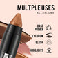 7-color waterproof eye shadow stick, pearlescent matte treatment, to create a natural and lasting eye makeup flash.