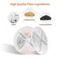 6 pieces Pet Fountain Filter Replacement Replacement Filter Fit for 101 oz/ 3 Liter Pet Dog Water Fountain