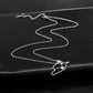 Cazador Stainless Steel Jewelry Geography Necklace Syria Map Heart Pendant Chain Necklace for Women Mother Gift Wholesale