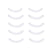 Silver Eyelash Curler Stainless Steel Eyelash Extension Eyes Make Up Curling Eyelashes Cosmetic Beauty Facial Makeup Accessories