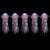 LED Jellyfish Lamp Colored DIY Mermaid Jellyfish Light Hand-held Luminous Lantern Girls Birthday Party Wedding Decor Night Light