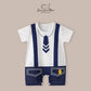 Baby Boys Thin Rompers Baby Girls Short Sleeve Bodysuit Newborn Infants Jumpsuit for Summer New Korean Style Costume