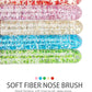 20 Pcs Crystal Eyelash Cleaning Brush Lashes Shampoo Brush Eyelash Extension Peel Off Blackhead Remover Makeup Tools Supplies