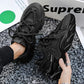 Men's Thick Sole Sport Shoes Simple Fashionable Casual Sneaker High Quality Rubber Plastic Male Athletic Shoes Chunky Sneakers