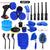 UNTIOR Electric Drill Brush Attachment Set Power Scrubber Brush Car Polisher Kitchen Bathroom Cleaning Kit Toilet Cleaning Tools