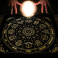 1 Stück Tarotkarten-Tischdecke, 12 Sternzeichen-Astrologie-Altartuch, Wahrsager-Astrologie-Prophezeiungskartenmatte, Drop-Brettspiel-Tischdecke