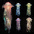 LED Jellyfish Lamp Colored DIY Mermaid Jellyfish Light Hand-held Luminous Lantern Girls Birthday Party Wedding Decor Night Light