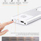 LED Motion Sensor Wireless Ultra Thin Night Light USB LED Wine cooler Light For Kitchen Cabinet Bedroom Wardrobe Indoor Lighting