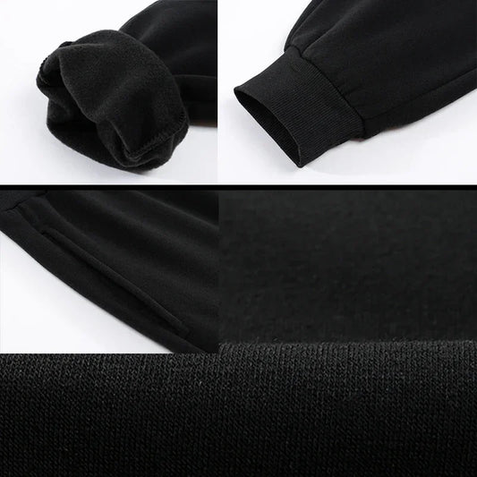 New Four Seasons Men's Sports Pants Spider Jogging Pants Men's Autumn/Winter Daily Casual Pull Rope Pants