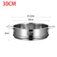 New 304 Stainless Steel Steamer Basket with Double Ear Kitchen Cooking Tool Pot Steaming Grid Generic Multifunction Steam Rack