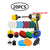 UNTIOR Electric Drill Brush Attachment Set Power Scrubber Brush Car Polisher Kitchen Bathroom Cleaning Kit Toilet Cleaning Tools