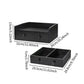 Wooden Coffee Pod Holder Coffee Capsule Drawer Organizer Tea Storage Box for Kitchen Bar Home Coffee Station Organization