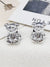 2PCS Bling Rhinestone Bear Shoelace Charms ABS Heart Bowtie Shoe Lace Decorations Accessories DIY Golden Shoe Clips Fit Sneakers