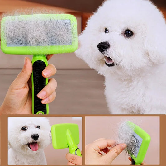 Dog Comb Pet Hair Remover Dog Brush Dense Combs for Dogs Hair Knot Cleaning Massage Cat Brush Dogs Grooming Pets Accessories