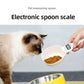 Pet Food Scale LCD Electronic Precision Weighing Tool Dog Cat Feeding Food Measuring Spoon Digital Display Kitchen Scale