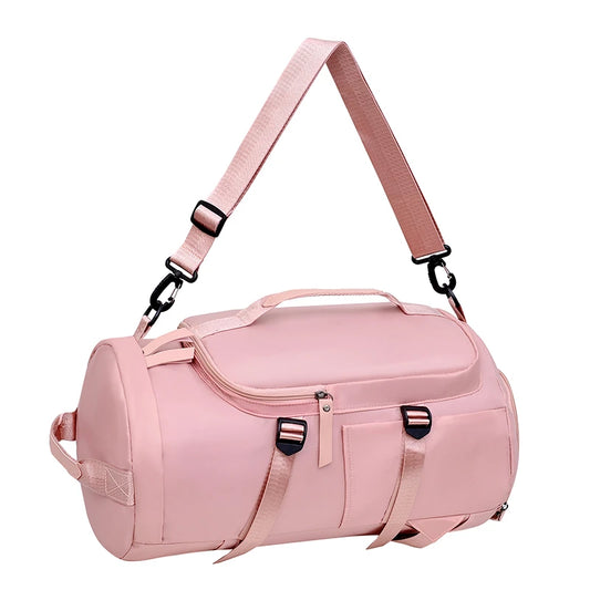 Largecapacity sports fitness bag,suitablefor short trips,yoga training,can be carried on one shoulder,by hand,or across the body