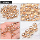 Austria Pear Shape Crystal Faceted Beads 10Mm Assorted Glass Spacer Chandelier Beads for Wedding Diy Necklace Bracelet Earring