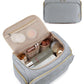 BAGSMART Cosmetic Bag for Make UP Cases Large Capacity Makeup Organizer With Handle Waterproof Travel Toiletry Storage