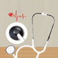 Children playing house simulation, doctors, nurses, stethoscopes, medical kits, syringes, toy sets, wooden boys and girls
