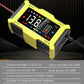 For Lead Acid / Lithium Iron Battery 14.6V/12V 6A 90W EU US Plug Car Battery Charger Pulse Repair 110V/240V Input