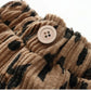 Korean Style Toddler Girls Corduroy Harem Pants 1-8Y Leopard Floral Print Autumn Winter Fleece-Lined or Thin Casual Pants