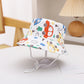 New Panama Summer Baby Sun Hat for Girls and Boys Beach Sun Cap Outdoor Children Bucket Hat Cartoon Autumn Kids Fisherman's Cap