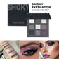 Beauty Glazed 9 Colors Eye Shadow Disc Makeup Palette Matte Shimmer Eye Pigmented Powder Make Up New Warm Earth Color Eyeshadow