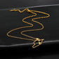 Cazador Stainless Steel Jewelry Geography Necklace Syria Map Heart Pendant Chain Necklace for Women Mother Gift Wholesale