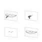Semicircle Wooden Wall Shelf Background Wall Hanging Projector Display Stand Suspension Home Decoration Storage Organization