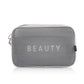 Makeup Bag Women Travel Toiletry Wash Makeup Bag Storage Case Zipper Make Up Bags Black Dot Transparent Mesh Cosmetic Bag