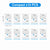 1-15pc Universal Vacuum Storage Bag with Cordless Electric Pump,Rechargeable Wireless Pump for Bags,Space Saver Travel Organizer