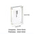 Transparent Acrylic Frames Photos Picture Frame Magnetic Double Sided Photo Frame Kpop Photocard Holder Album Poster Tag Display