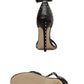 Sexy Rivet Thin Heels Women's Sandals with Breathable Ankle Straps for Party High Heels Sandal