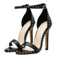 Sexy Rivet Thin Heels Women's Sandals with Breathable Ankle Straps for Party High Heels Sandal