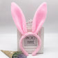 Cute Easter Bunny Ears Headband Women's Plush Lugs Hare Ears Hairband Girl Rabbit Ears Headwear Cosplay Costume Hair Accessories